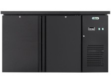 BANCO FRIGO  RETRO BANCO BAR VENTILATO NERO +2+8°C H=840 MOD.G-DC210