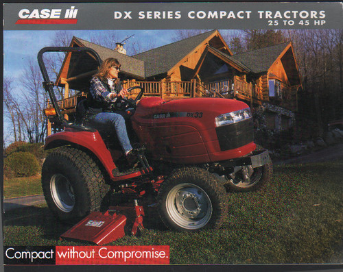 Scheda brochure per trattori