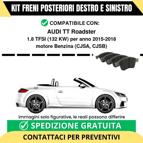 Pastiglie freno posteriori - pastiglie,