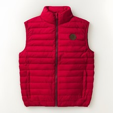 MCS Marlboro Classics Gilet Piumino Rosso XXL