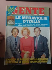 RIVISTA GENTE 2 OTTOBRE 1987 PIPPO BAUDO MIKE BONGIORNO ENRICA BONACCORTI GELLI