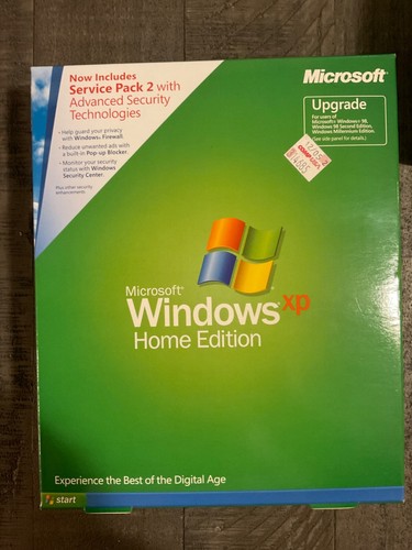 Microsoft windows home con - microsoft, xp