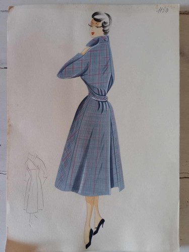 Figurino moda anni 60 - moda,