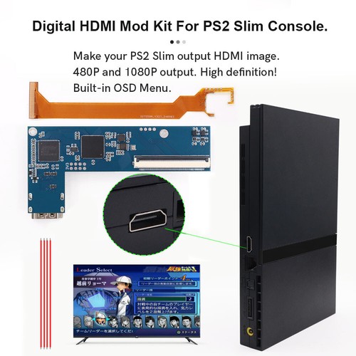 Hispeedido ps2 slim - slim, digital