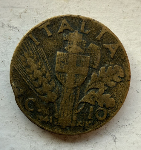 Italy coin benito - coin,
