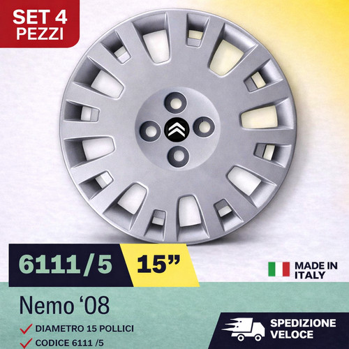 Kit serie copricerchi - kit, 4