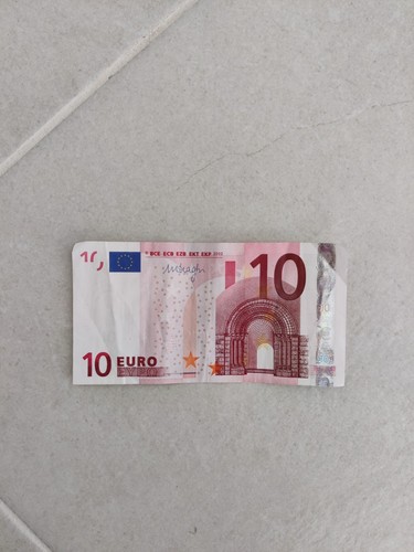 Rara banconota euro 2002 - rara,