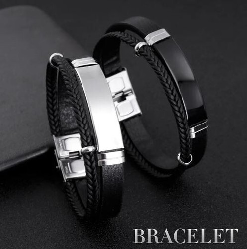 Bracciale braccialetto uomo - bracciale,