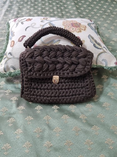 Handmade crochet bag - bag, borsa