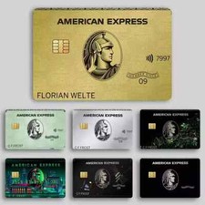 AMEX Card Skin Personalizzata