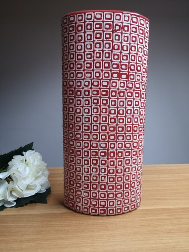 Vaso rosso andrea fontebasso - rosso,
