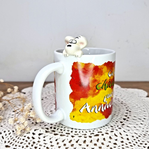 Tasse céramique diddl thème - tasse,