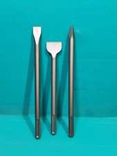 Set scalpelli SDS MAX 3pz Hilti TE56 TE76 TE76P TE76-ATC TE80 frangipelli acciai