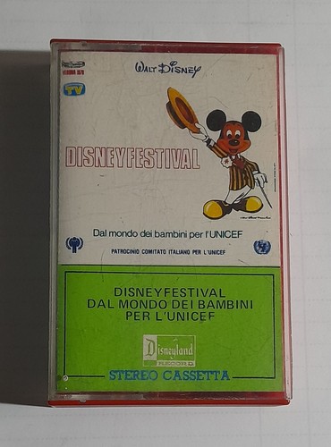 Musicassetta disneyfestival - musicassetta,