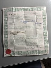 Garanzia Rolex Anni 80 per Oyster 34 mm