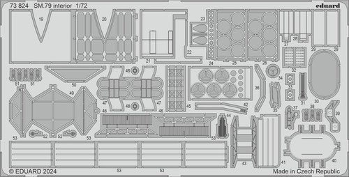 Interno eduard 73824 - eduard, 1:72