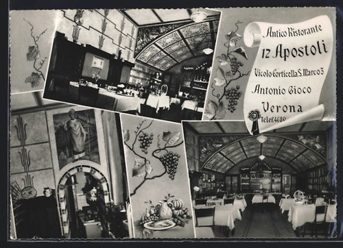 Cartolina verona antico - verona,,