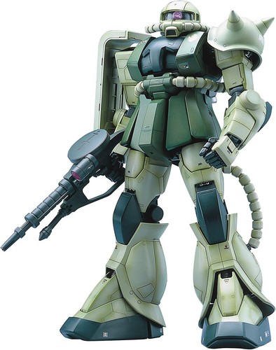 Gundam green zaku ii - green,