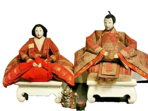Bambole giapponesi hina - giapponesi, "hina