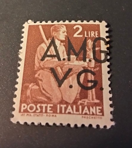 Trieste amg francobolli - amg, vg