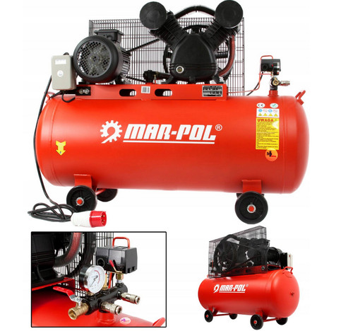 Compressore 200l 4kw - 4kw, 8bar