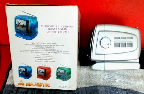 Televisore radio portatile - televisore-radio,
