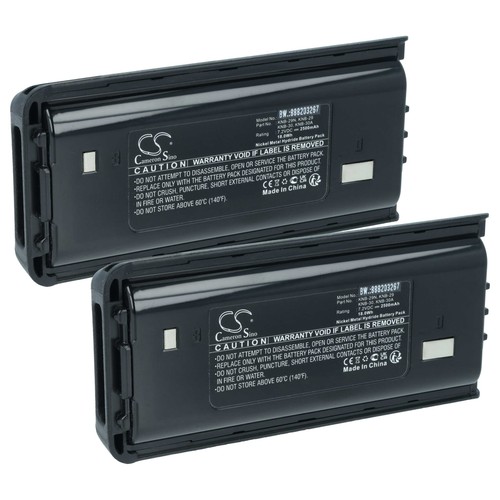 Batteria per kenwood - 2x,