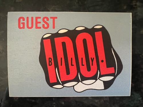 Billy idol backstage satin - idol,