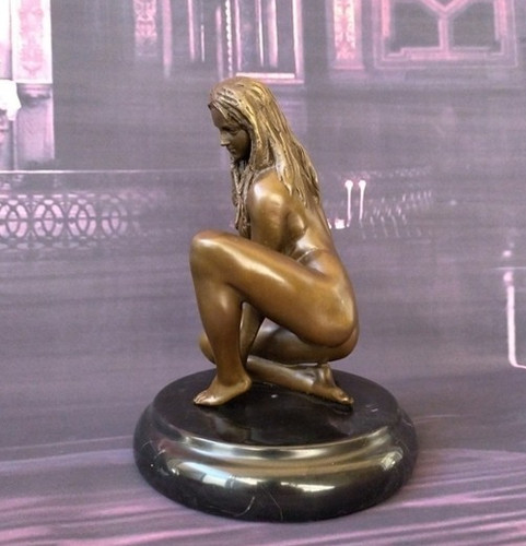 Statua bronzo donna - bronzo,