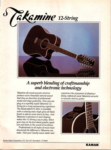 Takamine corde chitarra - takamine,