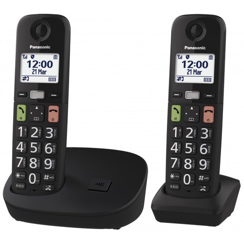 Panasonic kxtgu112exb telefono - panasonic,