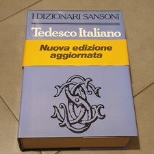 Dizionario sansoni tedesco - dizionario,