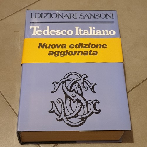 Dizionario sansoni tedesco - dizionario,