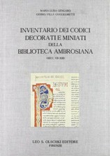 Inventario dei codici decorati