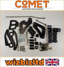 Comandi avanti neri Comet
