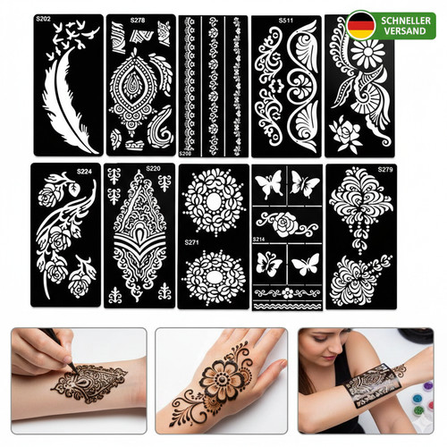 Konsait hennè tatuaggi - hennè,