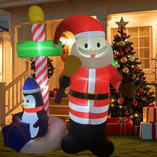 Babbo Natale Gonfiabile per