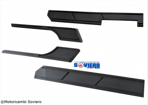Set modanature nere idea vespa - set,