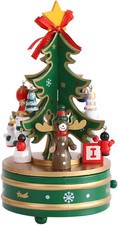 Carillon Di Natale, Carillon in Legno per Albero Di Natale, Carillon Con Decoraz