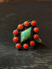 Kingman turquoise coral - turquoise,