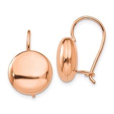 Orecchini in oro rosa 14 kt