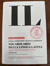 Loescher IL - Vocabolario della Lingua Latina Quarta Edizione - Copertina Rigida