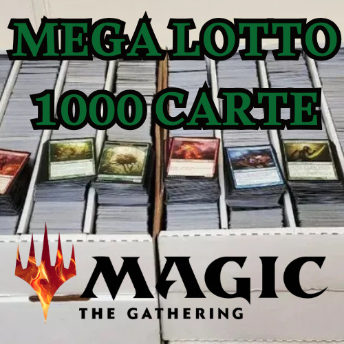 Lotto 1000 carte magic the - carte,