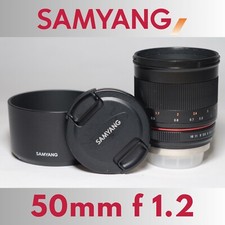 Samyang MF 50mm F/1.2 Obiettivo - APS-C Fuji / Fujifilm X-Mount - 1,2/50