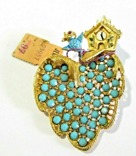 Spilla vintage con cartellino - spilla,