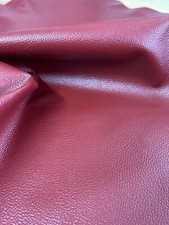 Vera pelle montone color rosso