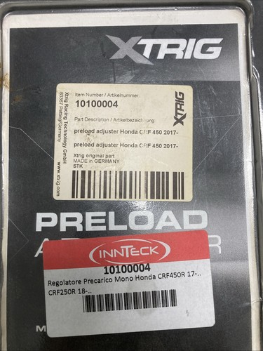 Trig preload adjuster honda - x-trig,