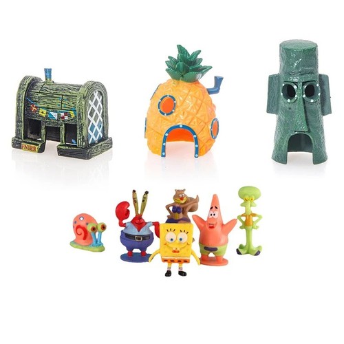 Decorazione acquario spongebob - acquario,