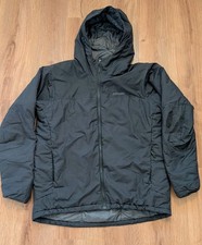 Patagonia Nano Puff Giacca con Cappuccio Taglia L Nera Full Zip Isolata COSÌ COM'È 