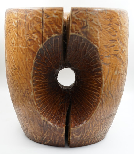 Sgabello vintage legno
